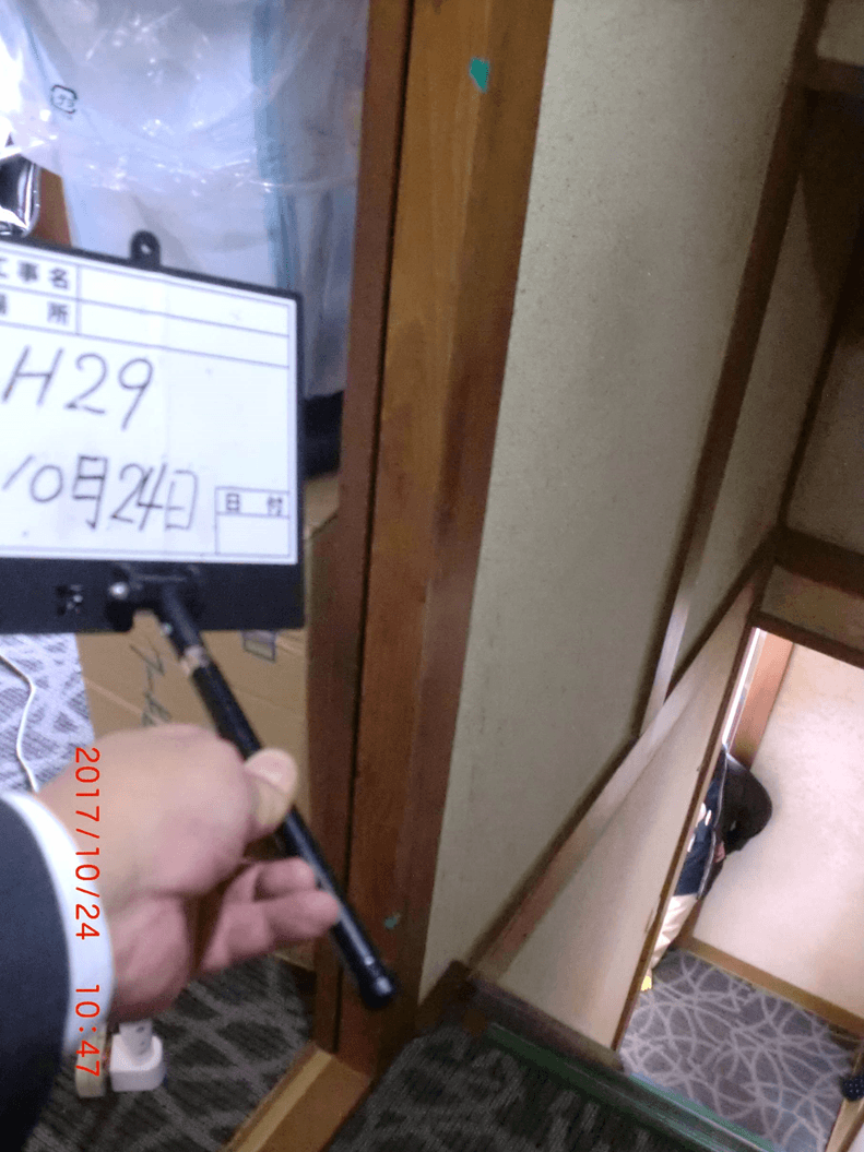 階段の手すり取付